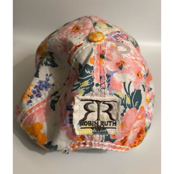 Robin Ruth Puerto Rico Club embroidered snapback tropical floral cap main image 7